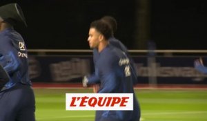 Zaïre-Emery sérieux et appliqué à l'entraînement des Bleus - Foot - Bleus