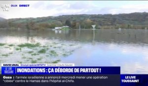Inondations dans la Haute-Savoie: deux maisons à Scientrier évacuées à cause des crues
