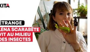 SCARABÊTE élève une centaine d’insectes chez elle.