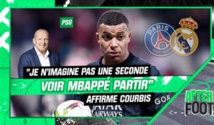 PSG : "Je n'imagine pas une seconde voir Mbappé partir", affirme Courbis