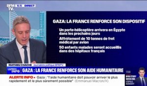 Gaza: la France annonce renforcer son aide humanitaire dans l'enclave palestinienne