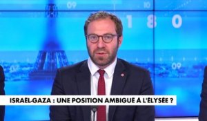 Antoine Armand, au sujet du conflit Israël-Hamas : «La position du président de la République est extrêmement claire et équilibrée et c’est précisément pour ça qu’elle est contestée»