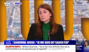 "En parler tout de suite à quelqu'un, partir tout de suite et aller se faire faire une prise de sang": la députée Sandrine Josso s'adresse aux potentielles victimes de soumission chimique