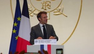 Suivez le discours d'Emmanuel Macron devant les maires invités à l'Élysée