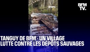 TANGUY DE BFM - Haute-Saône: un village installe des pièges photographiques face aux dépôts sauvages