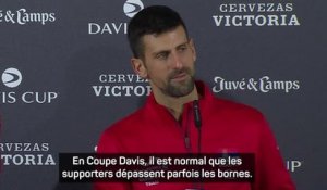 Coupe Davis - Djokovic sur le public : "C'est un manque de respect"