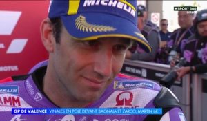 La réaction de Johann Zarco après les qualifications - Grand Prix de Valence - MotoGP