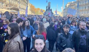 Montpellier : Des milliers de manifestants pour dire non aux violences faites aux femmes