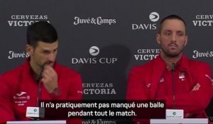 Coupe Davis - Djokovic : "Je tire mon chapeau à Jannik Sinner"