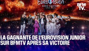 Eurovision Junior 2023: la jeune Française Zoé Clauzure revient sur sa victoire sur BFMTV