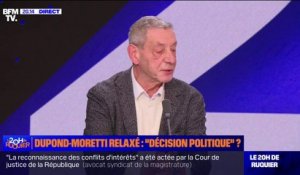 Relaxe d'Éric Dupond-Moretti: "Ce n'est pas simplement un fossé qui existe aujourd'hui entre le garde des Sceaux et la justice, c'est un abîme", estime l'avocat et magistrat Serge Portelli