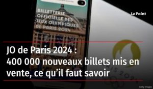 JO de Paris 2024 : 400 000 nouveaux billets mis en vente, ce qu’il faut savoir