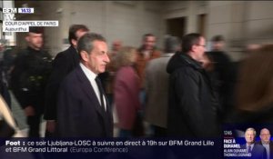 Procès Bygmalion: Nicolas Sarkozy est arrivé au tribunal de Paris pour les réquisitions