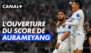 L'ouverture du score de Aubameyang sur pénalty - Marseille / Ajax - Ligue Europa 2023-24 (J5)