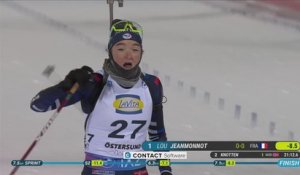 Le résumé du sprint d'Östersund - Biathlon - CM (F)