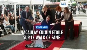 L'étoile de la gloire pour l'acteur américain Macaulay Culkin