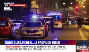 Radicalisé, fiché S... Le profil de l'assaillant qui a tué un touriste à Paris