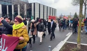 Les syndicats dans la rue contre la loi France Travail