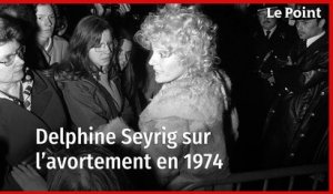 L'actrice Delphine Seyrig sur l'avortement en 1974