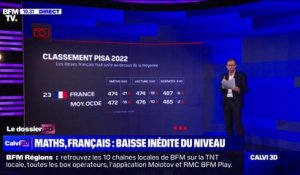 LES ÉCLAIREURS - Enquête Pisa 2022: la France dégringole