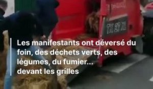 Manifestation des Jeunes Agriculteurs à Brest - 6 décembre 2023