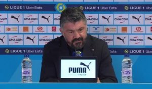Marseille - Gattuso : "Tous mes joueurs ont fait un grand match"