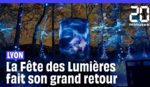 Lyon : La Fête des Lumières fait sont grand retour avec plus de 30 installations