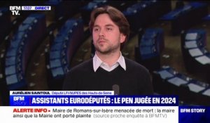 Soupçons d'emplois fictifs du RN: "L'absentéisme des parlementaires européens est assez criant dans le cas du Rassemblement national", pour Aurélien Saintoul (LFI)