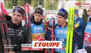 Jacquelin : « On n'a pas à rougir de notre prestation » - Biathlon - CM (H)