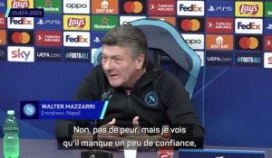 Gr. C - Mazzarri : "Non, il n'y a pas de peur"