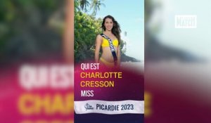 Charlotte Cresson est Miss Picardie 2023