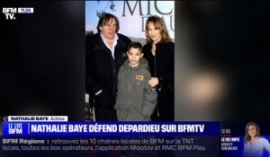 "Je n'ai jamais eu le moindre problème": Nathalie Baye réagit aux accusations de viols contre Gérard Depardieu