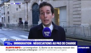 Projet de loi immigration: Élisabeth Borne va de nouveau recevoir les dirigeants des Républicains à Matignon ce jeudi