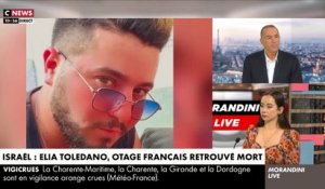 L’otage français Eliya Toledano tué: Regardez le coup de gueule de Jean-Marc Morandini ce matin à 11h sur CNews devant l'absence de réaction d'Emmanuel Macron et d'Elisabeth Borne