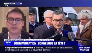 Projet de loi immigration: "On veut un accord en commission mixte paritaire", affirme Pierre-Henri Dumont (député LR du Pas-de-Calais)
