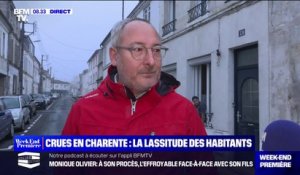 Inondations en Charente-Maritime: "Il y a des mises en sécurité certaines à faire" explique Bruno Drapon, maire de Saintes
