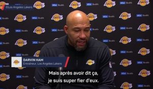 Lakers - Ham : “Plus vite nous serons en bonne santé, mieux ce sera”