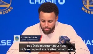 Warriors - Curry : "Je ne peux pas gagner les matches tout seul"