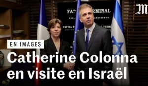 En visite en Israël, Catherine Colonna appelle à une « une nouvelle trêve immédiate et durable »