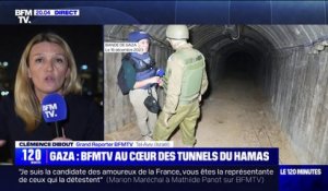 Gaza: les journalistes de BFMTV au cœur des tunnels du Hamas