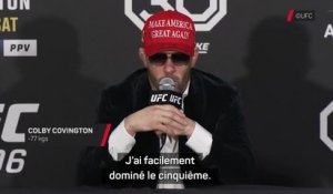 UFC 296 - Covington : "Les juges me détestent parce que je soutiens Trump"