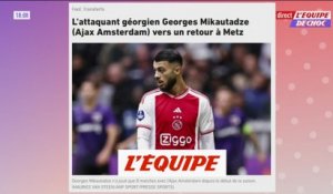 L'attaquant géorgien Mikautadze vers un retour à Metz - Foot - L1