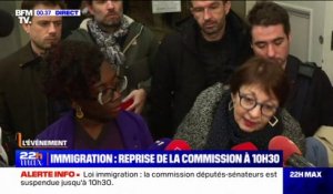 Daniel Obono (LFI) sur la commission mixte paritaire: "Il n'y a pas de conclusion possible, si ce n'est de donner tout de suite la place de Première ministre à Marine Le Pen et de ministre de l'Intérieur à Bruno Retailleau"