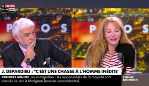 Julie Depardieu est venue défendre son père sur CNews : "C'est une chasse à l'homme dégueulasse ! Mon père ce n'est quand même pas Bertrand Cantat qui a tué quelqu'un sur un radiateur !"