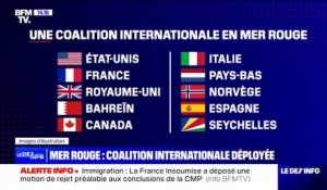 Attaque en mer Rouge: une coalition de dix pays, dont la France et les États-Unis, déployée