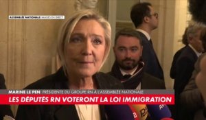 Marine Le Pen : «C’est une grande victoire idéologique de notre mouvement»