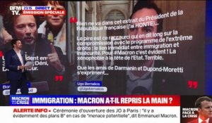 LES ÉCLAIREURS - Interview d'Emmanuel Macron: les réactions politiques