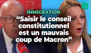 La loi immigration tranchée au Conseil constitutionnel ? Une « dérive », pour LR et le RN