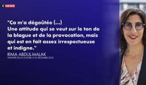 Emmanuel Macron désavoue Rima Abdul-Malak