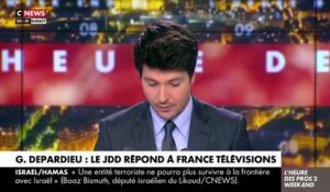 Depardieu : Le patron du JDD, Geoffroy Lejeune affirme que le constat produit par France 2 n'est pas satisfaisant en raison de nombreuses ambigüités : "Qu'il montrent tout simplement les images, si c'est si évident !"
